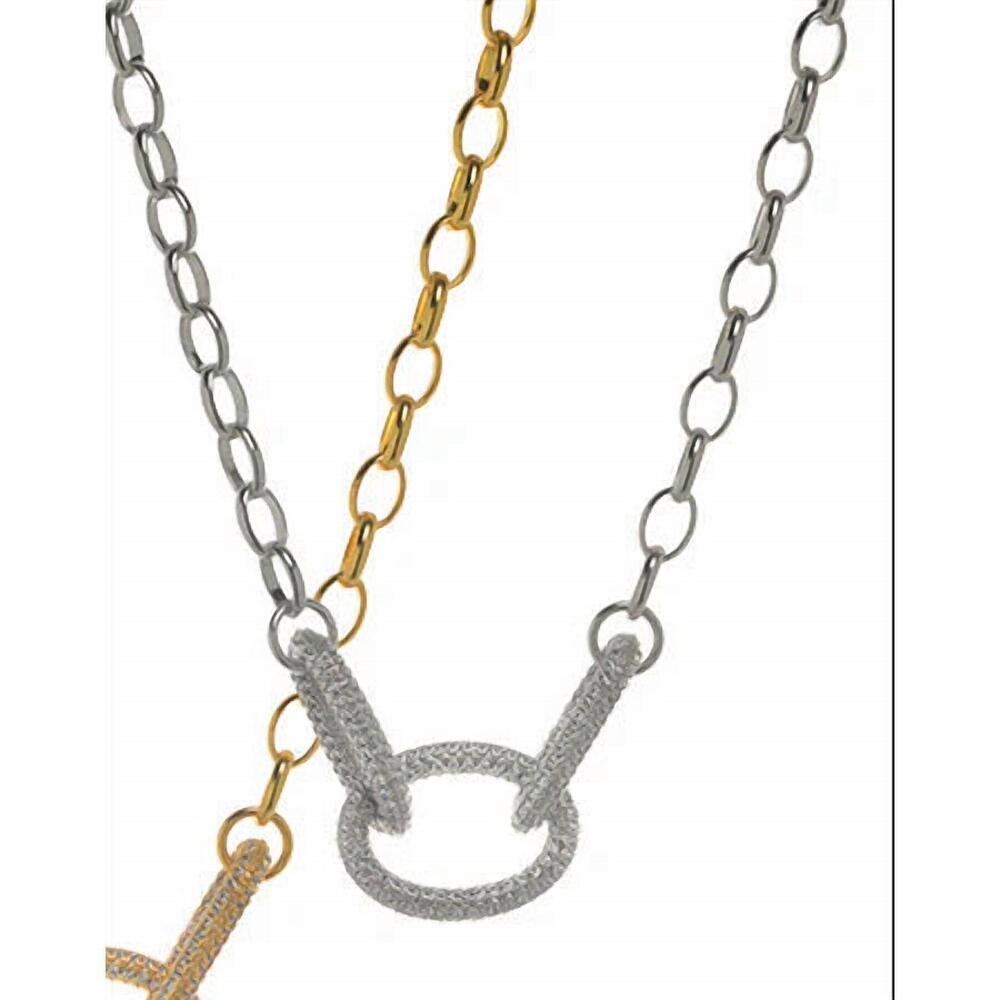 NEW ANUJA TOLIA women's you fancy necklace in silver